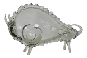 Mid-Century Blown Glass Bull