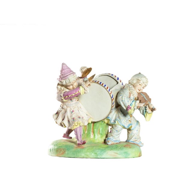 Porcelain Figurine Musicians from Meissen Porcelain For Sale - Image 5 of 18