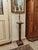Red Empire Red Marble Pedestals with Brass Applications, Set of 2 For Sale - Image 8 of 10