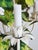 Vintage Italian Handpainted Foral Motif Tole Chandelier For Sale - Image 15 of 18