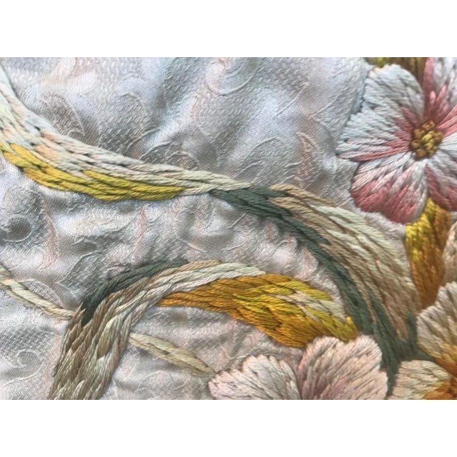 Small Antique French Embroidery For Sale - Image 3 of 10