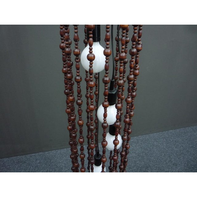 Wood Ceiling Lamp from Temde, 1960s For Sale - Image 7 of 15