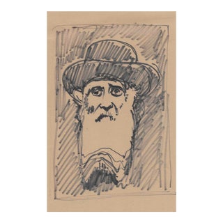 1930s Norman Kent Portrait of Walt Whitman For Sale