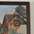 French French Vintage Framed Painting of a Homestead For Sale - Image 3 of 9