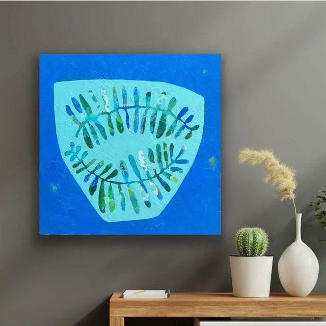 Fernished Vessel, Original Painting by Tracy Allegro For Sale In Boston - Image 6 of 12