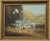 Oil Painting of Children Playing on Summers Day in the English Countryside 1980 Circa For Sale - Image 9 of 15