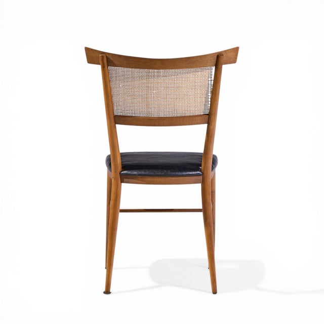 Brown Paul McCobb for Planner Group Mid Century Winchendon Maple and Cane Dining Chairs - Set of 6 For Sale - Image 8 of 18