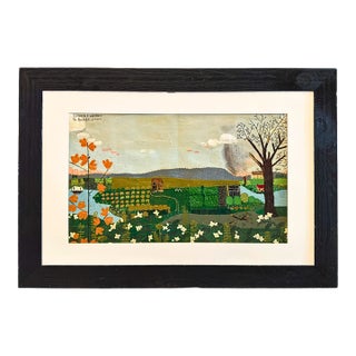 Esther Pearl Watson, the Beautiful, 2003 — Acrylic on Board For Sale