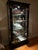Vintage Chinoiserie Wood, Brass, Glass and Mirror Display Cabinet For Sale - Image 12 of 12