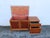 Mid-Century Modern Lane Mid Century Cedar Chest Blanket Trunk With Side Drawers 6329 For Sale - Image 3 of 16