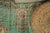 1970s 1970s Vintage Turkish Handmade Wool Cotton Green Area Rug For Sale - Image 5 of 13