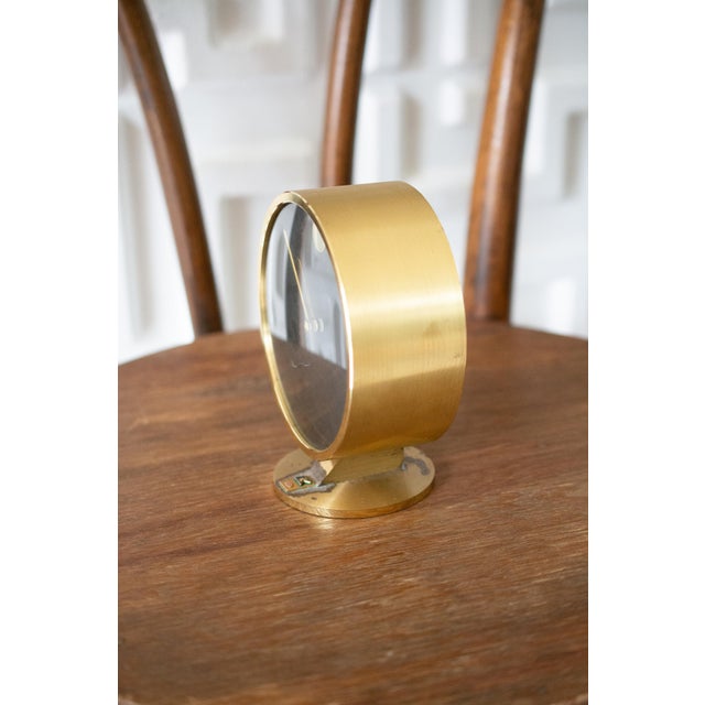 1960s Howard Miller Mid-Century Modern Clock For Sale - Image 6 of 9