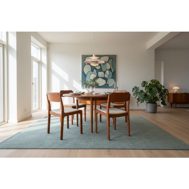 Model 59 Chairs by Henning Kjærnulf for Vejle Stole-og Møbelfabrik, Denmark, 1960s, Set of 4 For Sale - Image 11 of 13