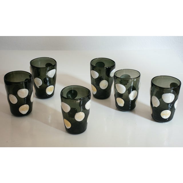 Gold Tequila Glasses by Mariana Iskra, Set of 6 For Sale - Image 8 of 14