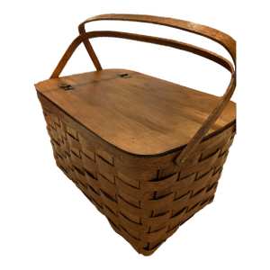 Vintage Picnic Basket by Ville of Vermont