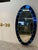 Cristal Art Oval Floor Mirror With Shelf, Italy 1960 For Sale In Los Angeles - Image 6 of 12