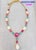 Traditional Fantastic Bochic "Capri" Blue & White Opal, Ruby Necklace set 22K Gold & Silver For Sale - Image 3 of 18