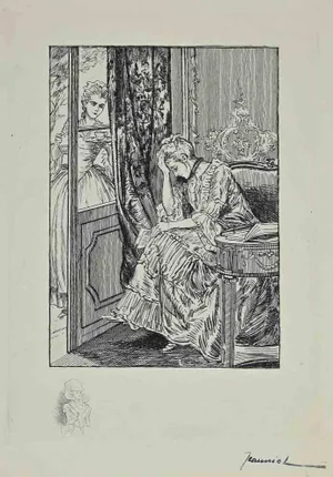 Pierre Georges Jeanniot, The Life of Casanova 6, Etching, Early 20th Century