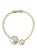 Kenneth Jay Lane Pearl Ends Collar Necklace – 22k Gold-Plated Choker With Faux Pearls, Iconic Designer Costume Jewelry For Sale - Image 6 of 8