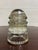 Vintage Hemingray 12 Clear Glass Insulator For Sale - Image 4 of 6