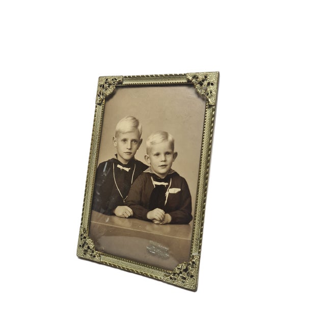 Art Deco Frame, Belgium, 1950s For Sale - Image 10 of 10