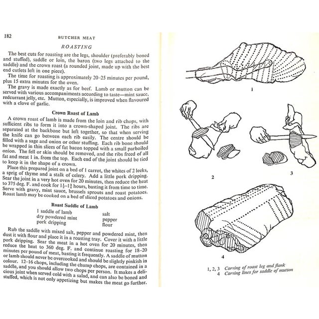 White "Home Cookery Book" 1967 Conil, Jean For Sale - Image 8 of 12