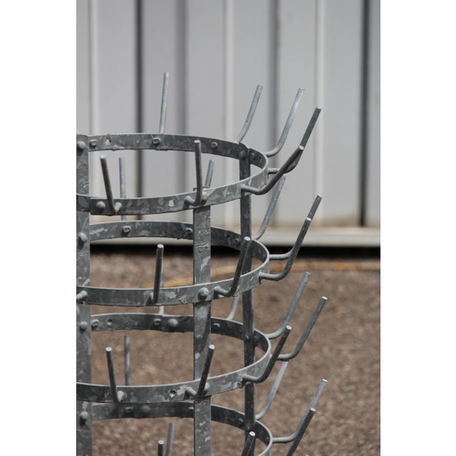 Metal Kitchen Rack with Hooks, 1970s For Sale - Image 9 of 12