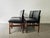 Set of four British Vanson dining chairs designed by Peter Hayward, one of Britain’s most celebrated post-war furniture...