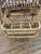1960s Midcentury Modern Rattan Bamboo & Wicker Bar Cart For Sale - Image 5 of 17