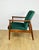 GFM-64 Lounge Chair in Green by Edmund Homa, 1970s For Sale - Image 4 of 12