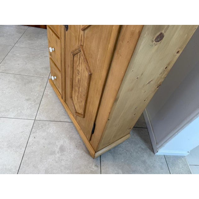 Rustic Farmhouse Bread Cupboard For Sale - Image 9 of 12