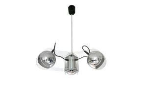Pendant Lamp in the Style of Gino Sarfatti, 1970s