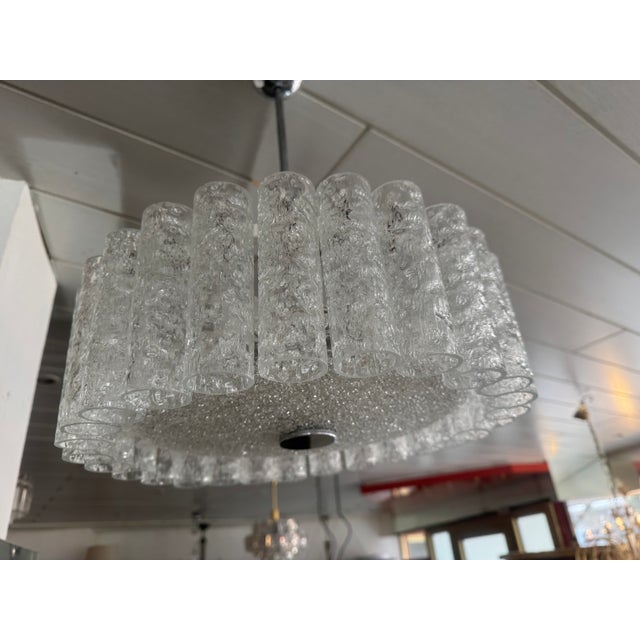 Murano Glass Chandelier from Doria Leuchten, Germany, 1960s For Sale - Image 3 of 9