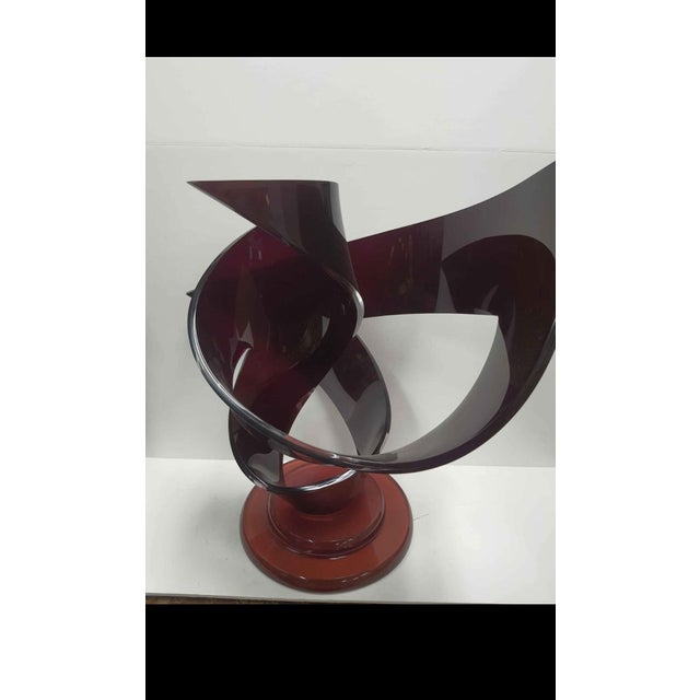 Late 20th Century Late 20th Century Original Abstract Sculpture Shlomi Haziza For Sale - Image 5 of 7