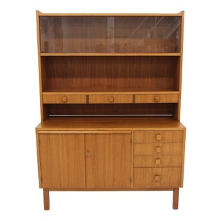 Scandinavian Teak Secretary, Sweden, 1960s For Sale
