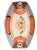 Chinese Boat Shaped Low Bowl in Imari Palette 19th Century Charming accent bowl with Central Phoenix Design and Lotus...