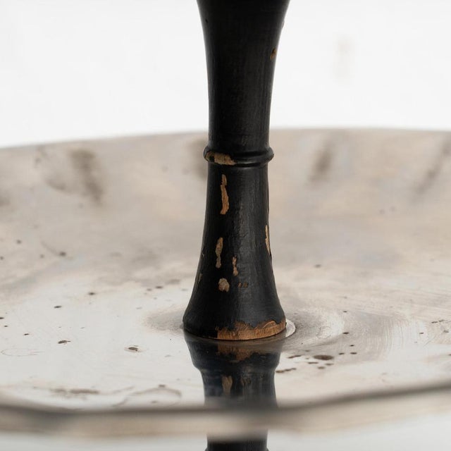 Early 20th Century Spanish Three Tier Dessert Stand For Sale - Image 12 of 15