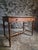 1920s Antique Elm Writing Table with Large Drawer, France, 1920s For Sale - Image 5 of 18