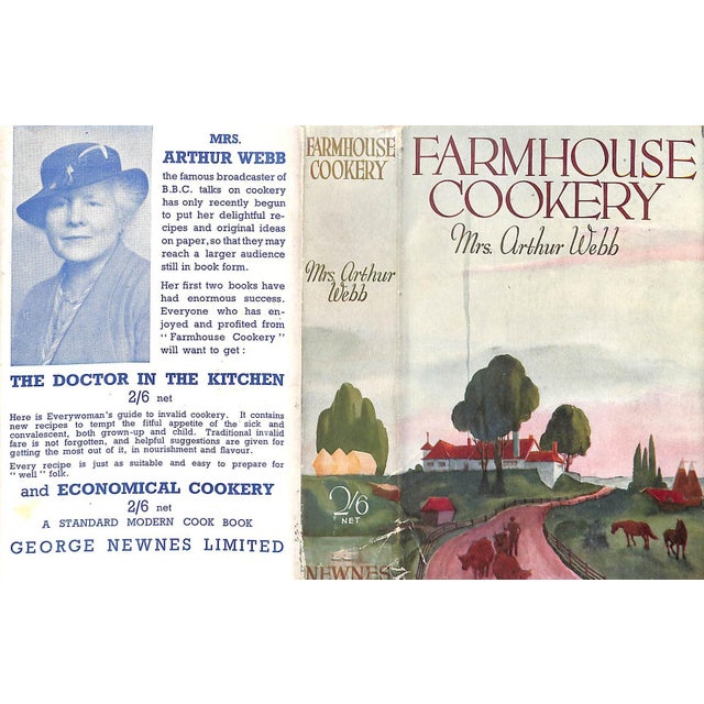 Traditional "Farmhouse Cookery" 1936 Webb, Mrs. Arthur For Sale - Image 3 of 12