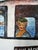 Blue Mid Century Swedish Modernist Naivist Maritime Oil Painting of a Fisherman For Sale - Image 8 of 17