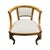 Pair of beautiful Louis XV style barrel (or tub) armchairs. Key design elements that define this specific style include: •...