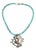 Turquoise Necklace With Sterling Silver Pendant For Sale