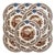 Royal Stafford English Brown Transferware Pheasants & Acorns Thanksgiving Salad Plates - Set of 12 For Sale