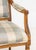 French Louis XVI Style Walnut Armchair For Sale - Image 3 of 7