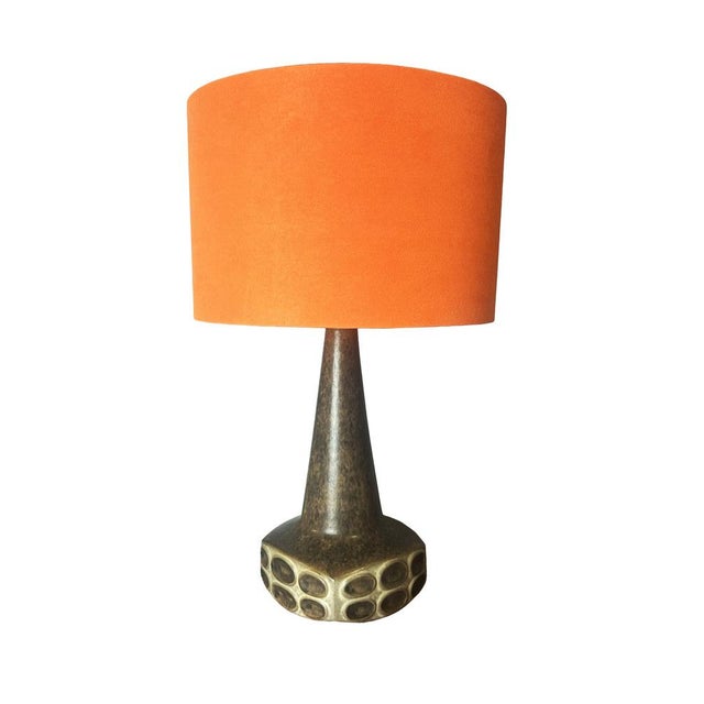 Vintage Danish Ceramic Table Lamp by Marianne Stark for Michael Andersen, 1960 For Sale - Image 12 of 12