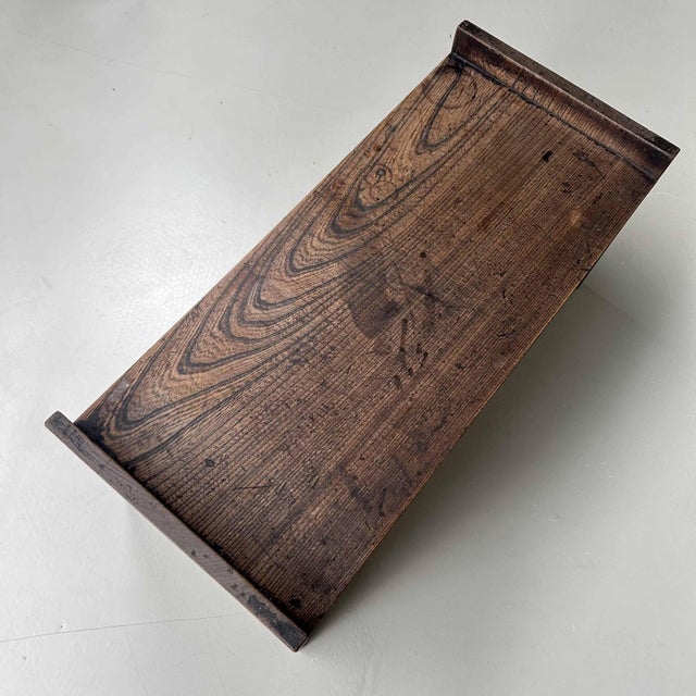 Japanese Minimalist Shosai-Ki Writing Desk, 1890s For Sale - Image 13 of 18