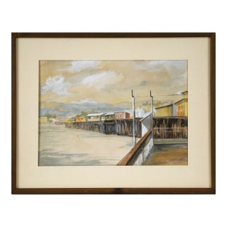 Santa Cruz Wharf by Beth T. Wilkins For Sale