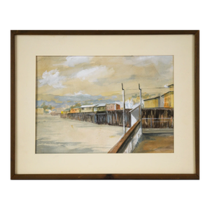 Santa Cruz Wharf by Beth T. Wilkins