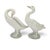 Ceramic Pair of Lladro Little Duck Porcelain Figurines #4552 & #4553 For Sale - Image 7 of 12