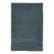 Modern Minimalist Slate Blue Handmade Kilim Wool Rug 12x18 For Sale